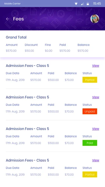 InfixEdu - Open Source Flutter for Android & iOS — screenshot 5