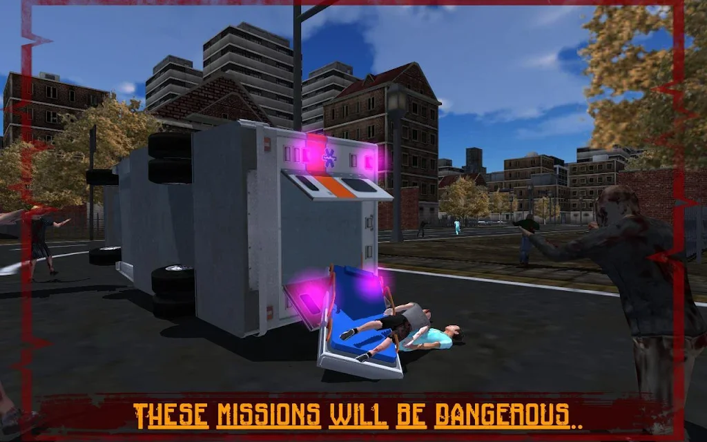 Ambulance Rescue Drive: Zombie — screenshot 3