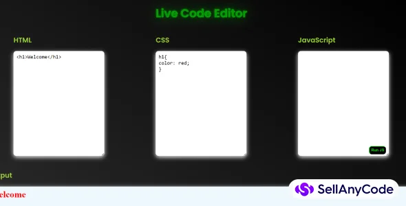 Live Code Editor