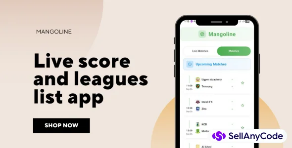 Mangoline – Live Football Scores, Upcoming Matches & League Standings