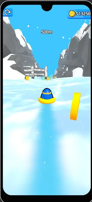 Sled Surfers Sling Game 3D Unity Game Source Code — screenshot 7