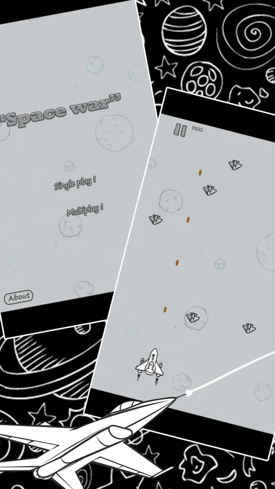 Space War Complete Game + Multiplayer — screenshot 1