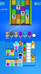 Knit Color Rope Sort Jam Puzzle Unity Source Code