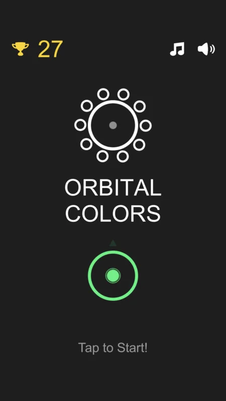 Orbital Colors 2D Game Template — screenshot 1