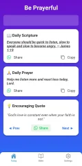 Christian Prayer & Daily Scripture App Template