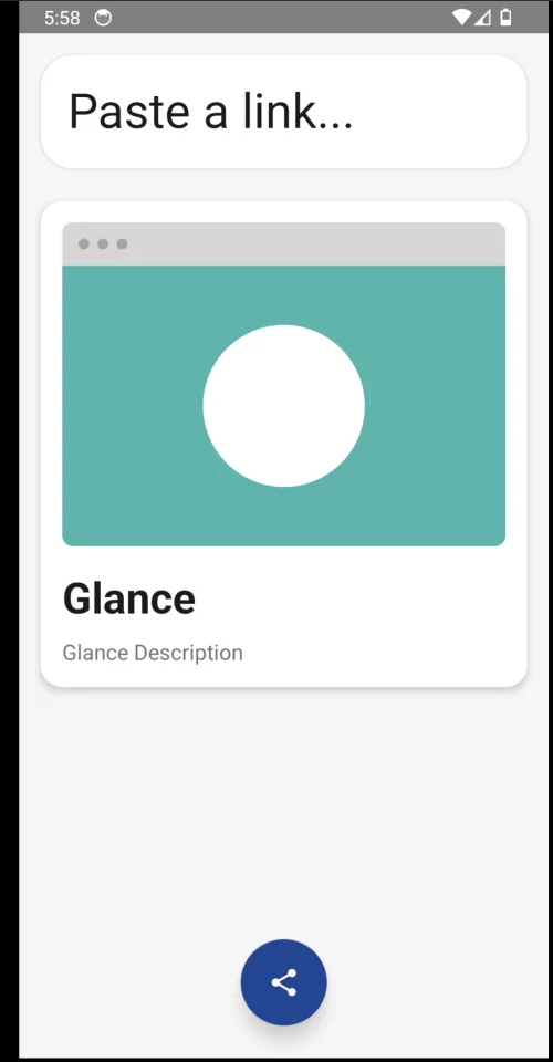 Glance — screenshot 2
