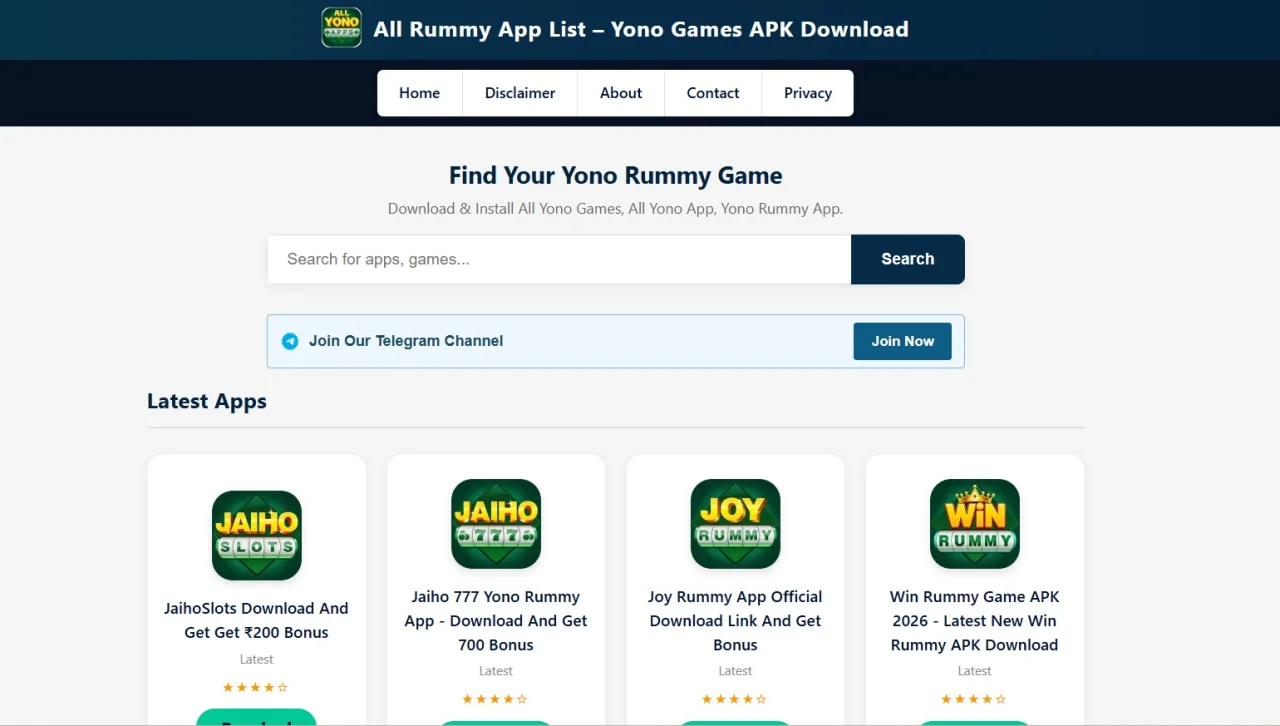 All Yono Rummy App Download PHP Script SEO Friendly Gaming App Download & Referral Website — screenshot 2