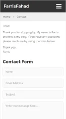 FarrisBlog - Simple PHP & MySQL Blog