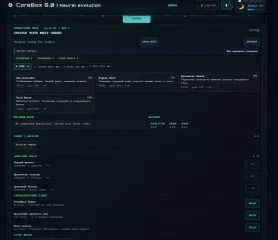 CoreBox Cyberpunk Command Simulator
