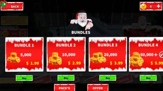 Christmas Santa Rush Gift Delivery