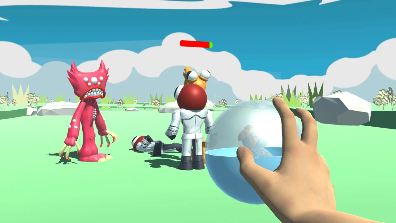 Blue Monster Box – Hyper Casual Trending Game — screenshot 1