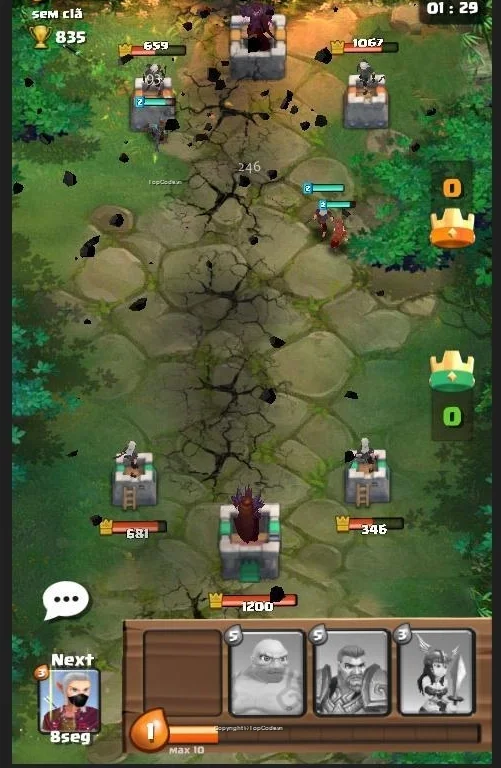 Game King of Clans - Clash Royale Style — screenshot 3
