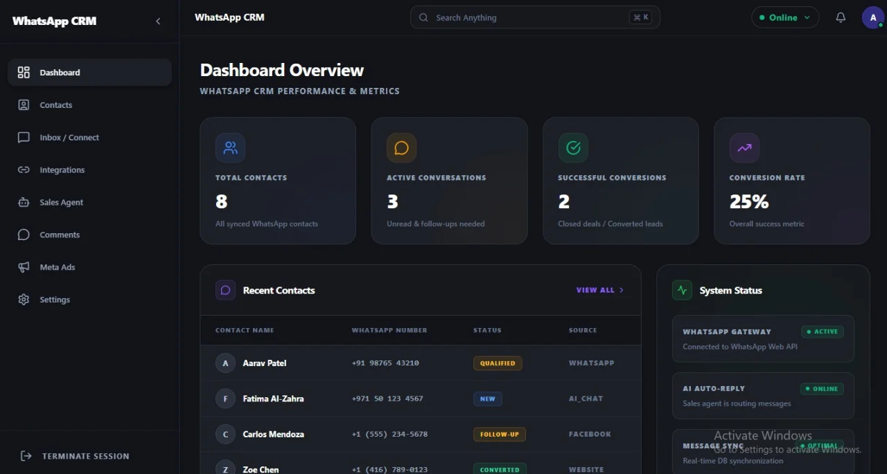 Modern Role-Based Enterprise CRM — screenshot 3