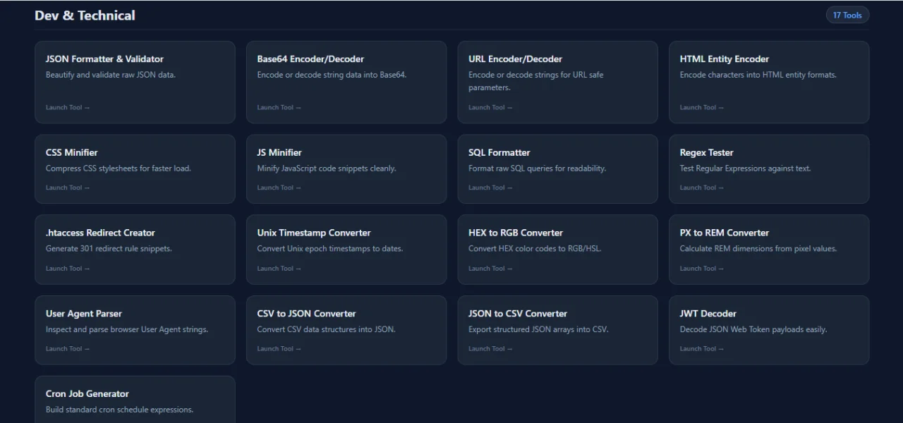 SEO Toolkit – 50-in-1 PHP SEO & Web Tools Platform — screenshot 2
