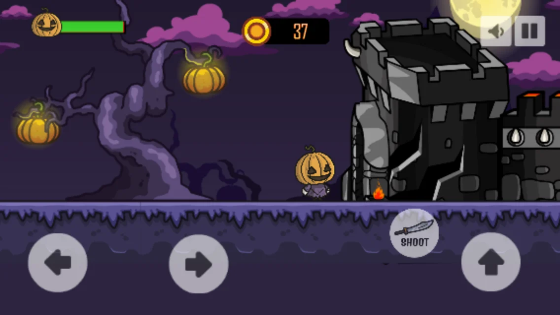 Pumpkin Halloween Adventures - Buildbox Project — screenshot 10