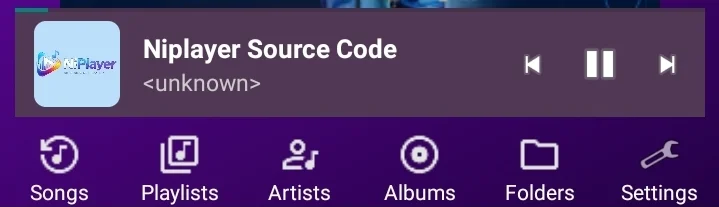 Android Music Player App Source Code Java — screenshot 8