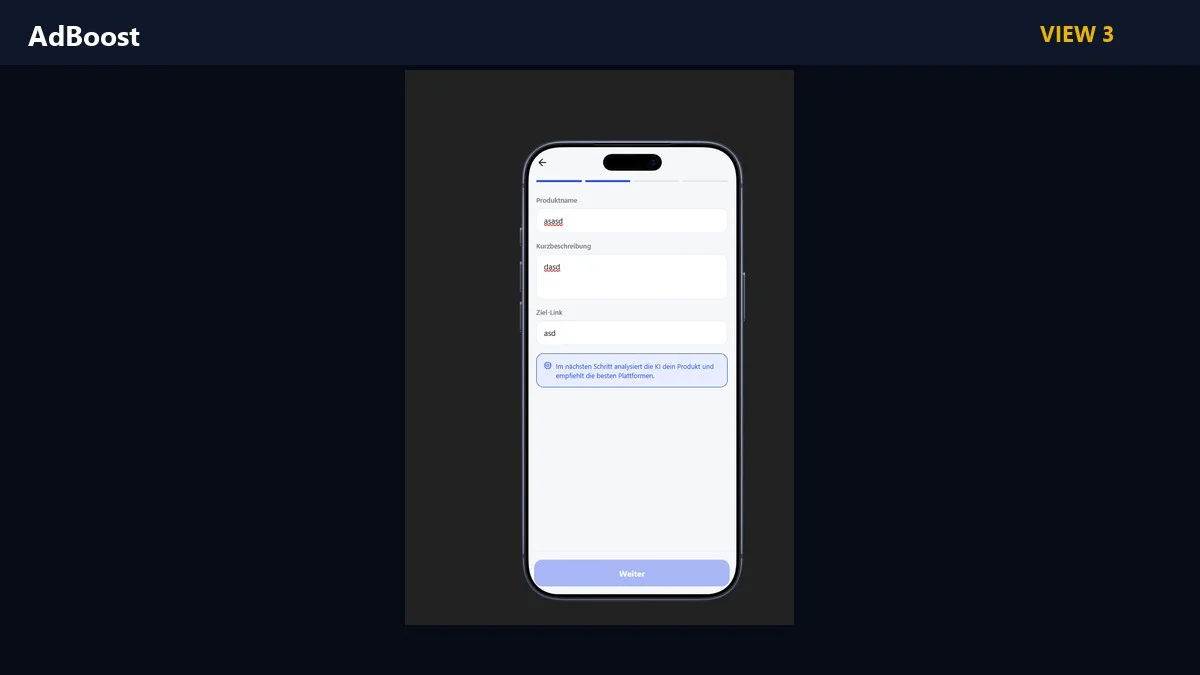 AdBoost — screenshot 2