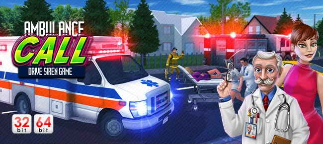 Ambulance Call Drive Siren Game — screenshot 9