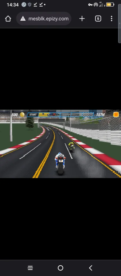 Motor Race Game Android AdMob — screenshot 1
