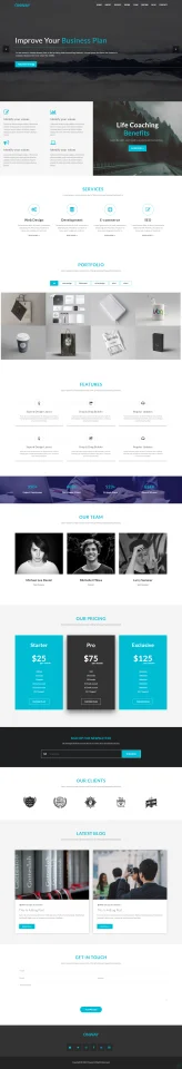 Onway Digital Business Agency HTML Template — screenshot 2