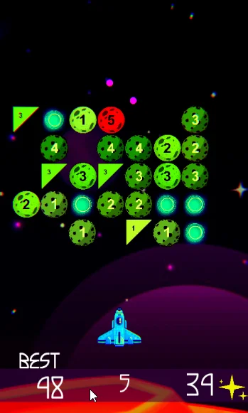 Best Selling Brick Breaker Among the Stars #1 Top Trending Game on GooglePlayStore — screenshot 1