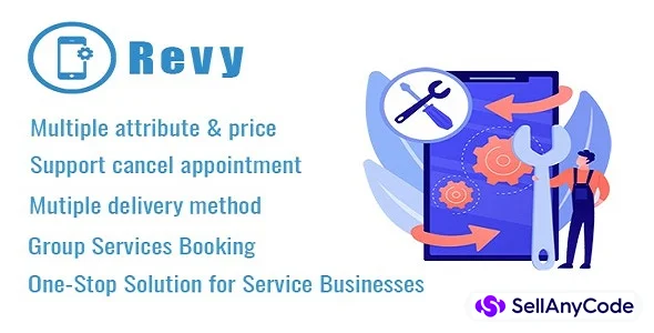 Revy - WordPress Booking System for Repair Service Industries