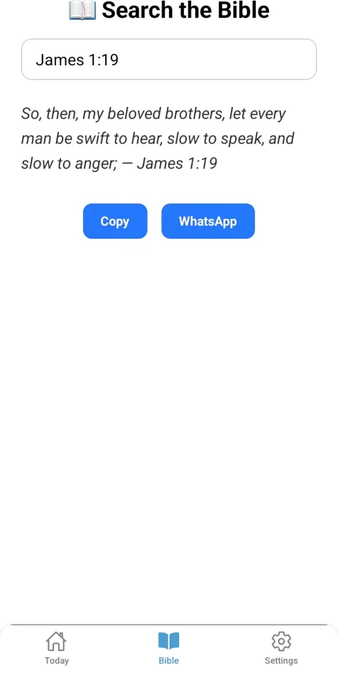 Christian Prayer & Daily Scripture App Template — screenshot 2