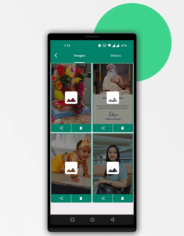 WhatsApp Status Saver Pro 2020 in Direct Message with AdMob Ads — screenshot 4