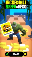Incredible Green Hulk: Unity Project