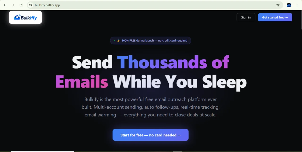 Bulkiffy — screenshot 1