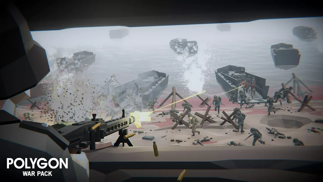 POLYGON War - Low Poly 3D Art by Synty — screenshot 3