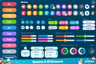 Cartoon GUI Pack