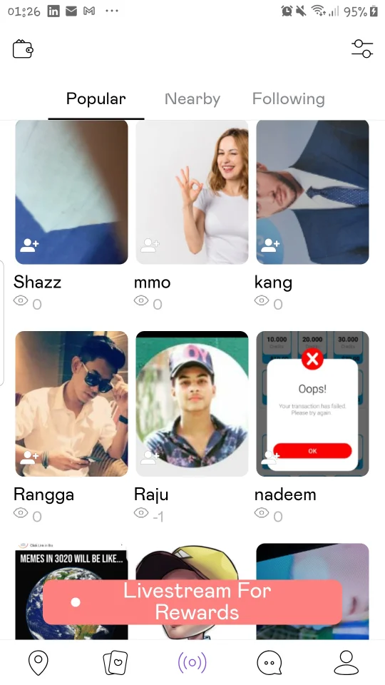 Streaming and Dating Live Chat with Admin Panel — screenshot 7