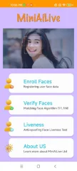 Face Recognition with Liveness Detection