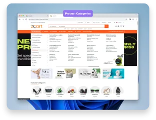 zCart Multi-Vendor eCommerce Marketplace