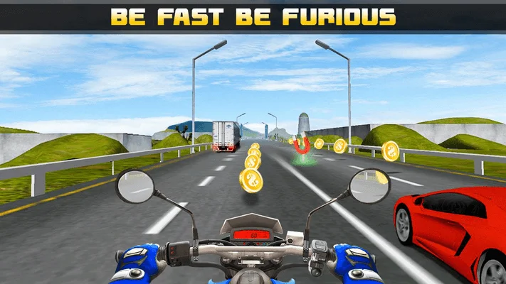 Highway Bike Rider: Traffic Racer 64 Bit Source Code — screenshot 1