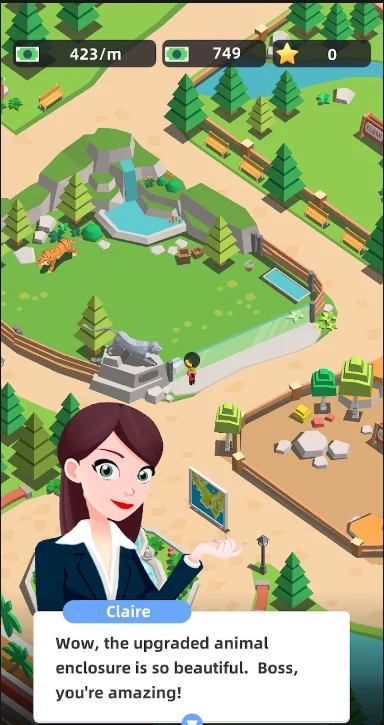 Zoo Idle 3D — screenshot 3