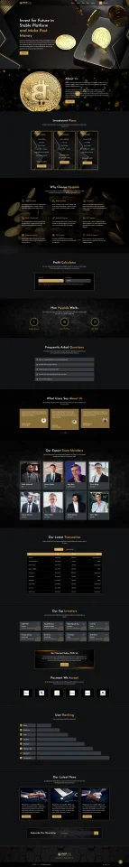 HYIPLAB - Complete HYIP Investment System — screenshot 1