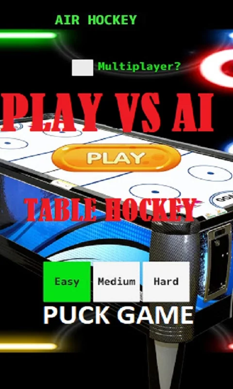 Air Hockey Unity Game Code — screenshot 3