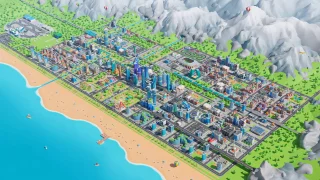 Megacity - Low Poly City 3D Models Pack