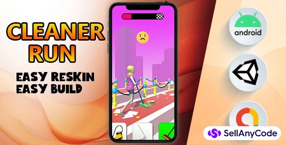 Cleaner Run - (Unity - AdMob)