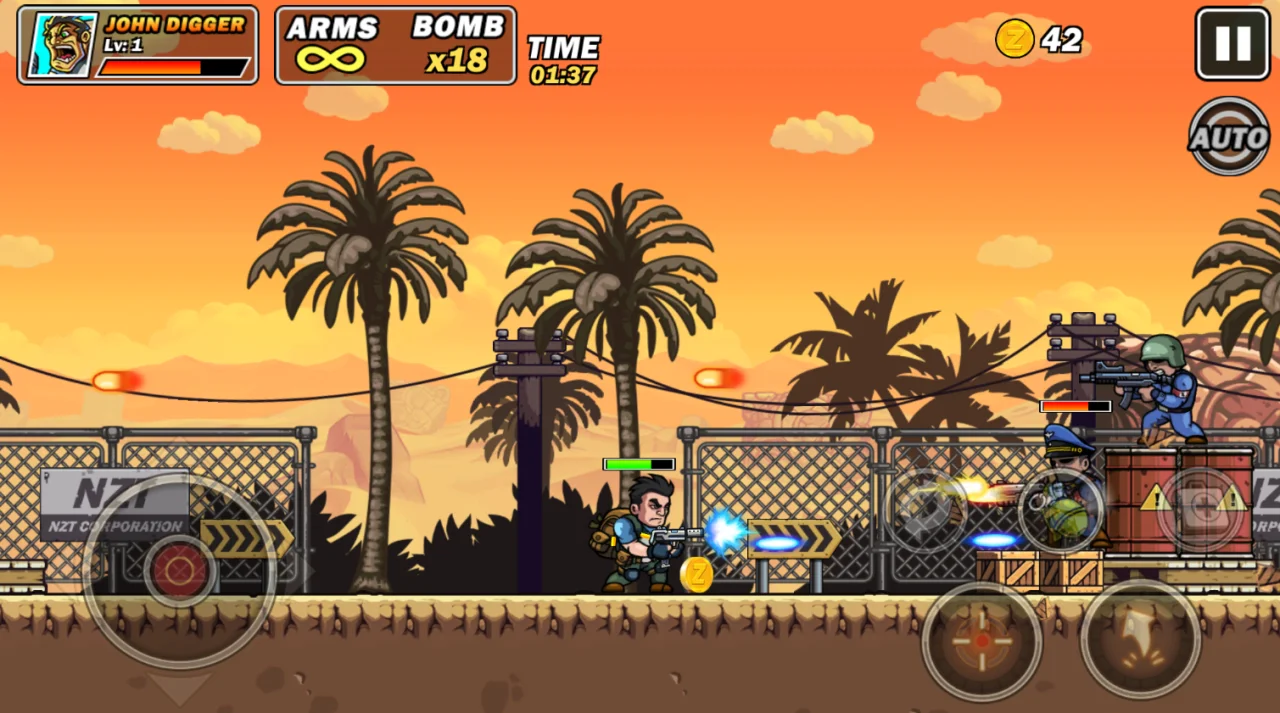 Metal Black Ops Unity Shooting Game Template — screenshot 2