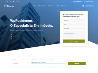 Residence Real Estate WordPress Theme