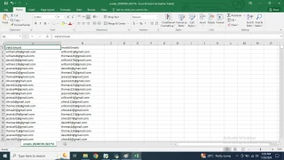 Bulk Gmail Address Generator & Verifier