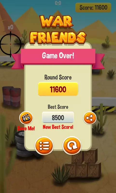 War Friends! Aim & Shoot Complete Game Template — screenshot 10