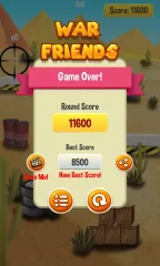 War Friends! Aim & Shoot Complete Game Template