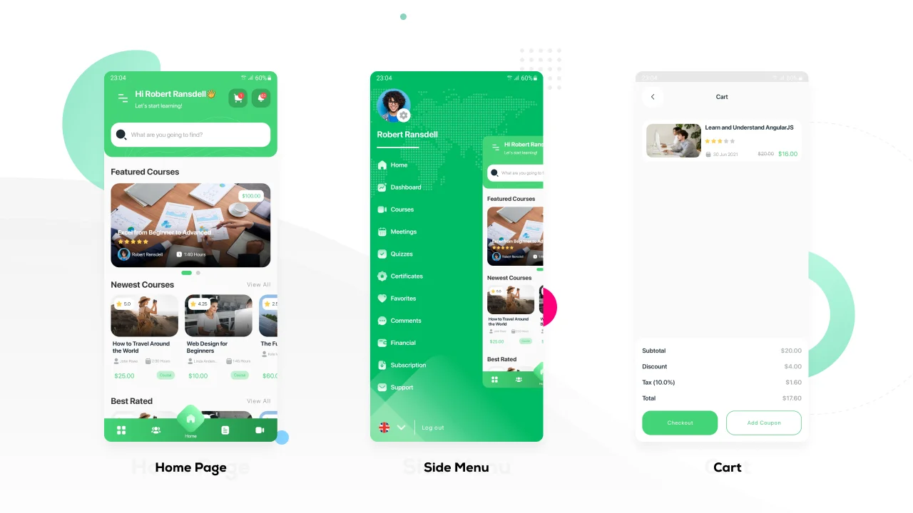 Rocket LMS Mobile App - Learning Management System App — screenshot 2