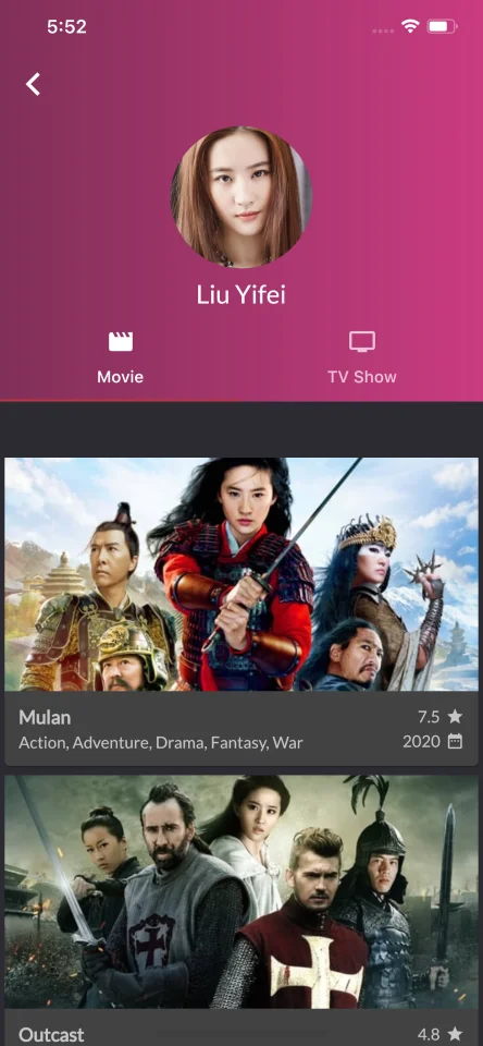 Theaterify - Movie Flutter v.2.8 App with API Backend & GetX — screenshot 6