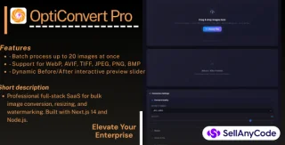 OptiConvert Pro - Batch Image Converter API