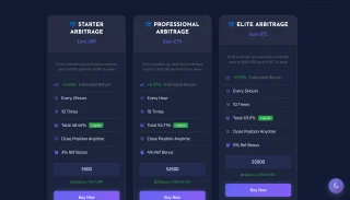 Crypto Arbitrage Investment Platform